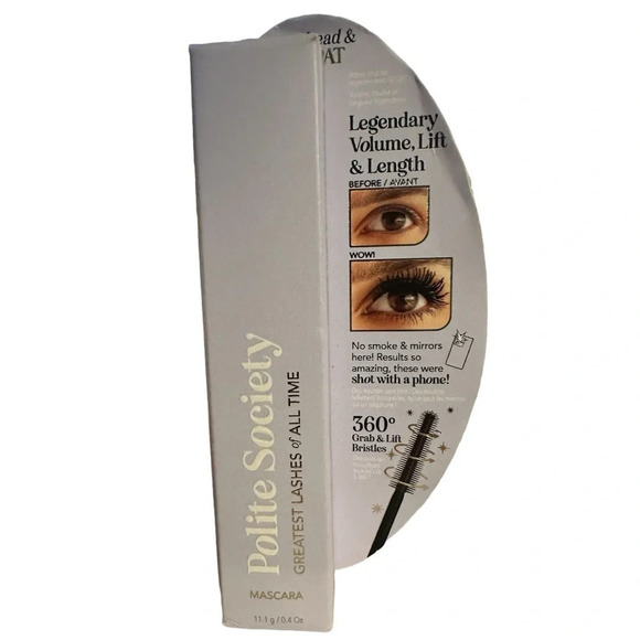 New in Box Polite Society-Greatest Lashes of All Time Mascara - Picture 2 of 6